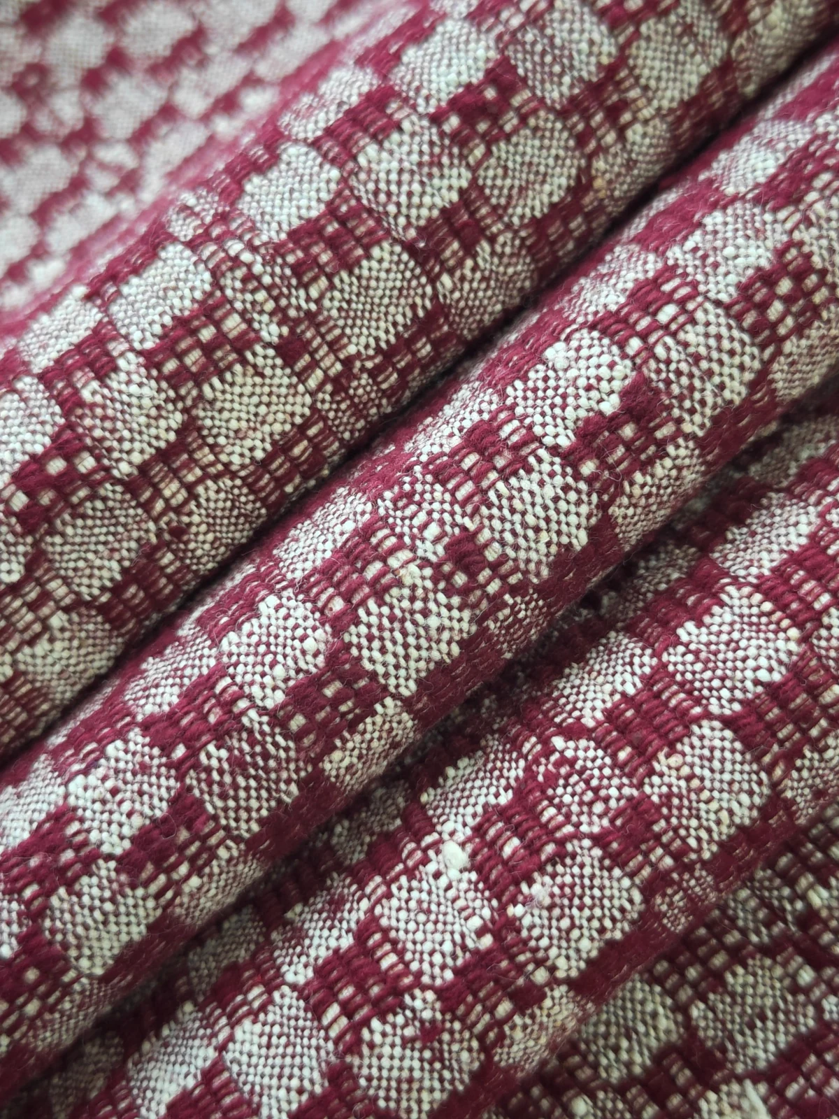 Dragon Scale Grid — Jiangnan Figured Homespun