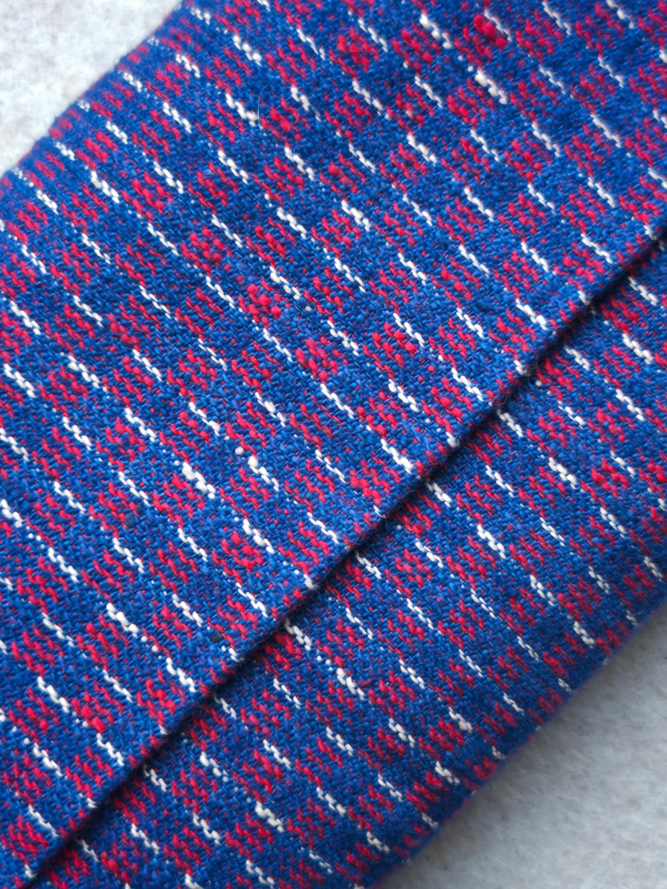 Vintage Chinese Handwoven Cotton Roll