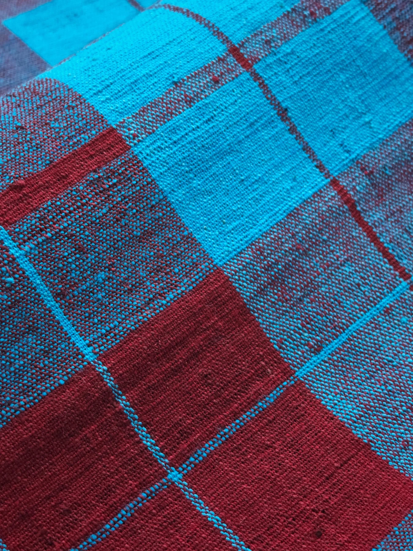 Crimson Lake Plaid — source photograph 8, documenting the same textile.