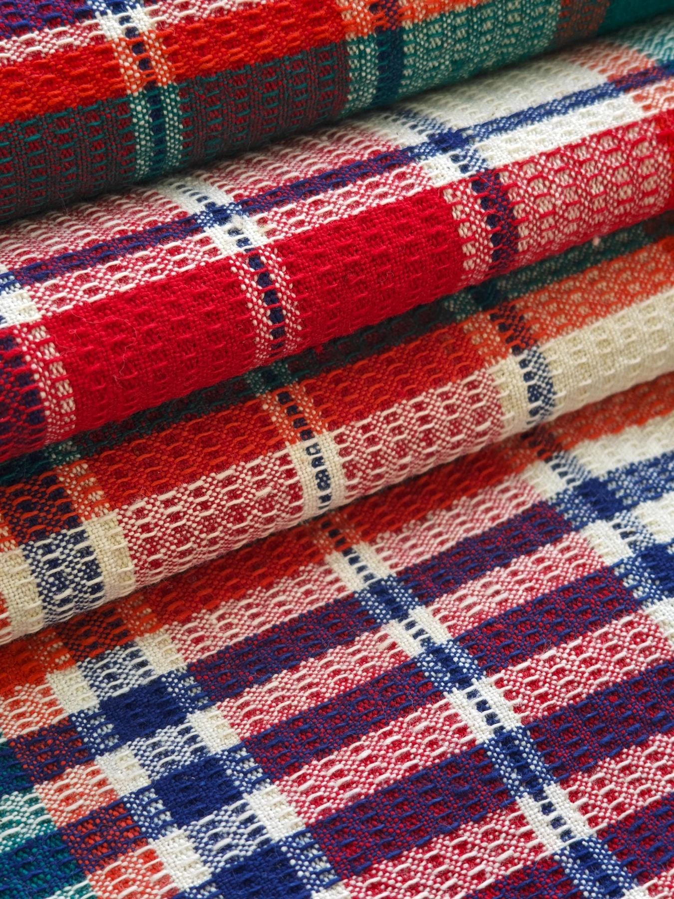 Braided Blessings Plaid — source photograph 3, documenting the same textile.