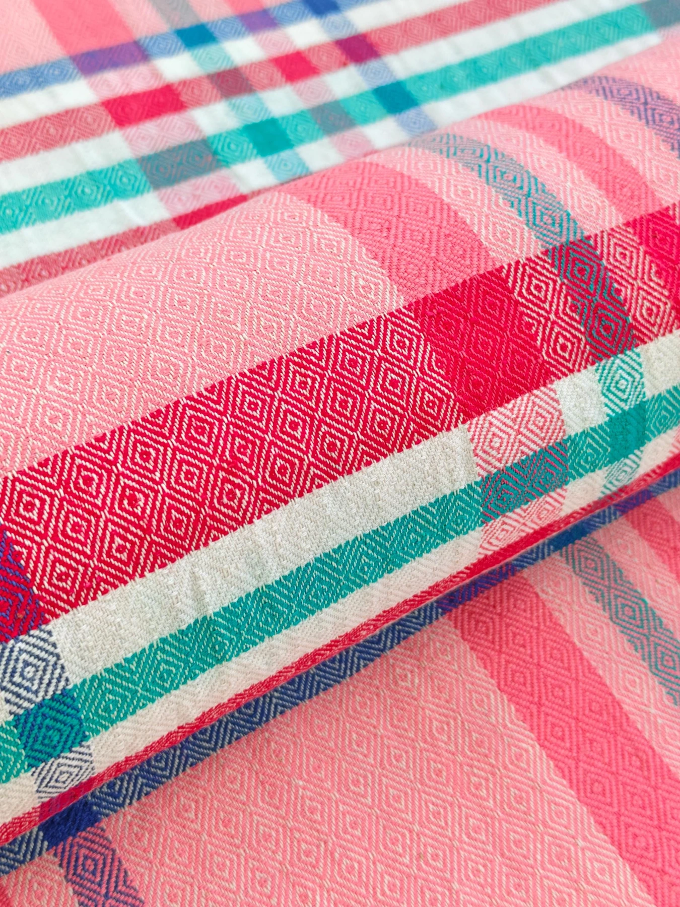 Rosy Meander — source photograph 6, documenting the same textile.