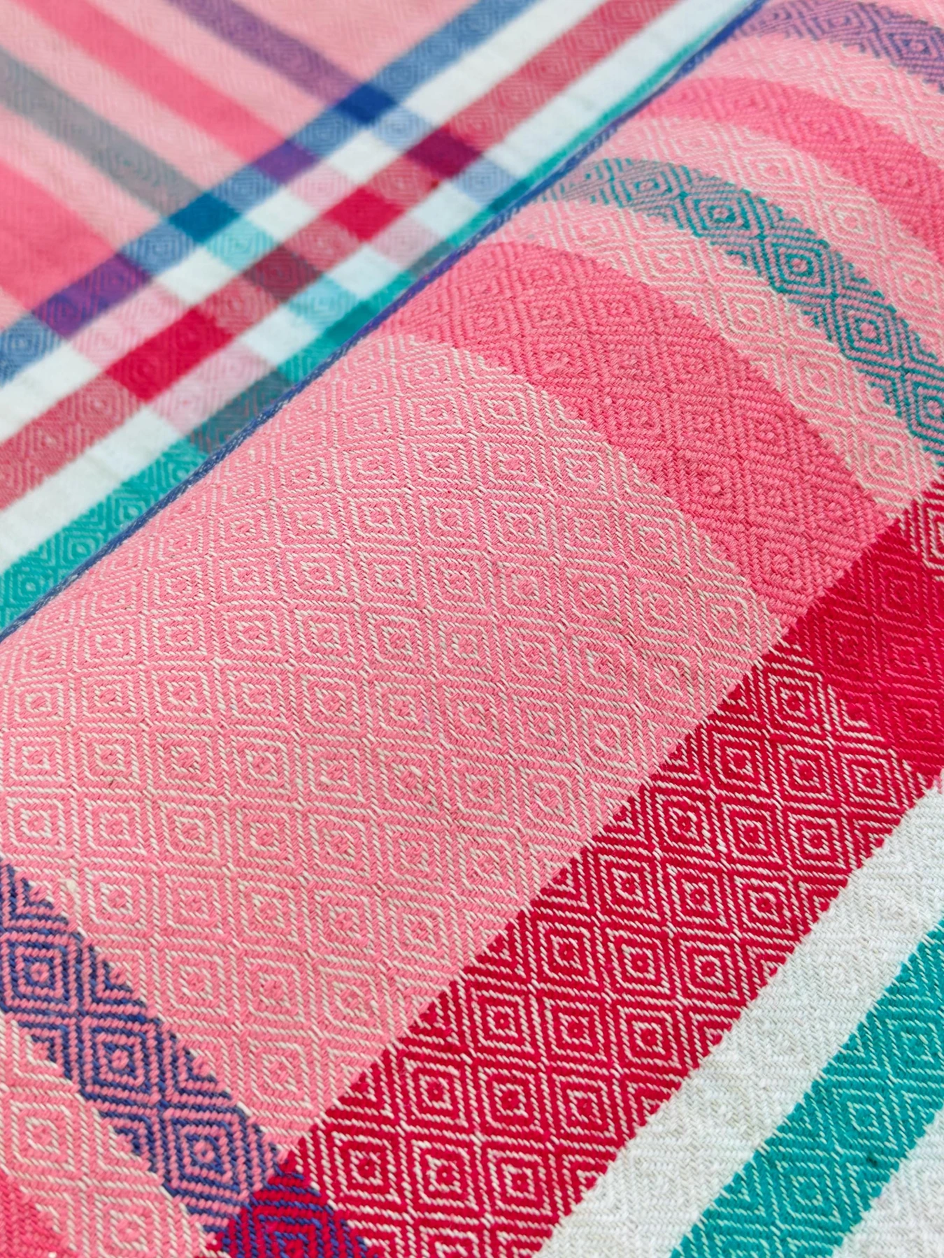Rosy Meander — source photograph 10, documenting the same textile.