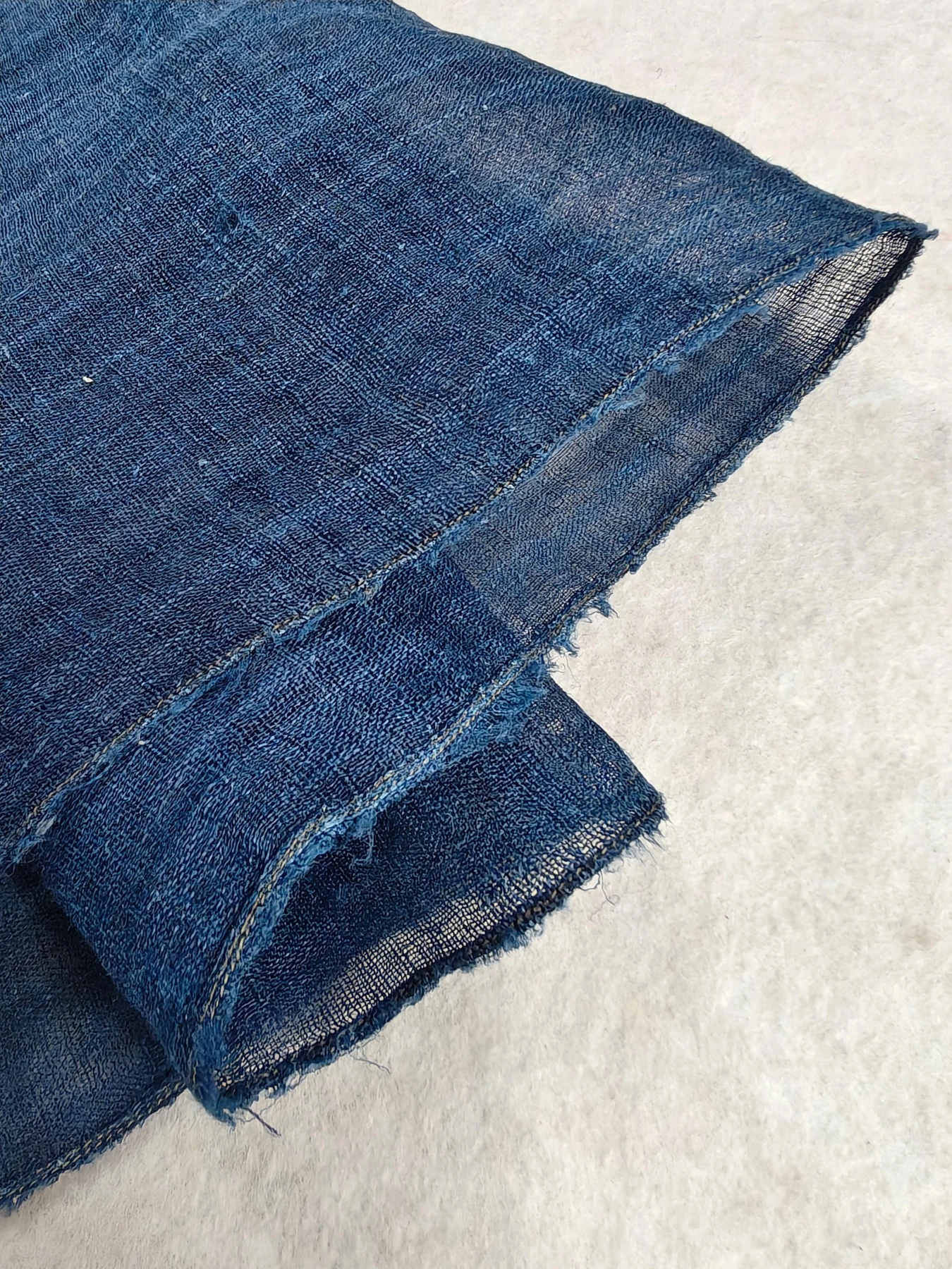 Indigo Mist Ramie — source photograph 5, documenting the same textile.