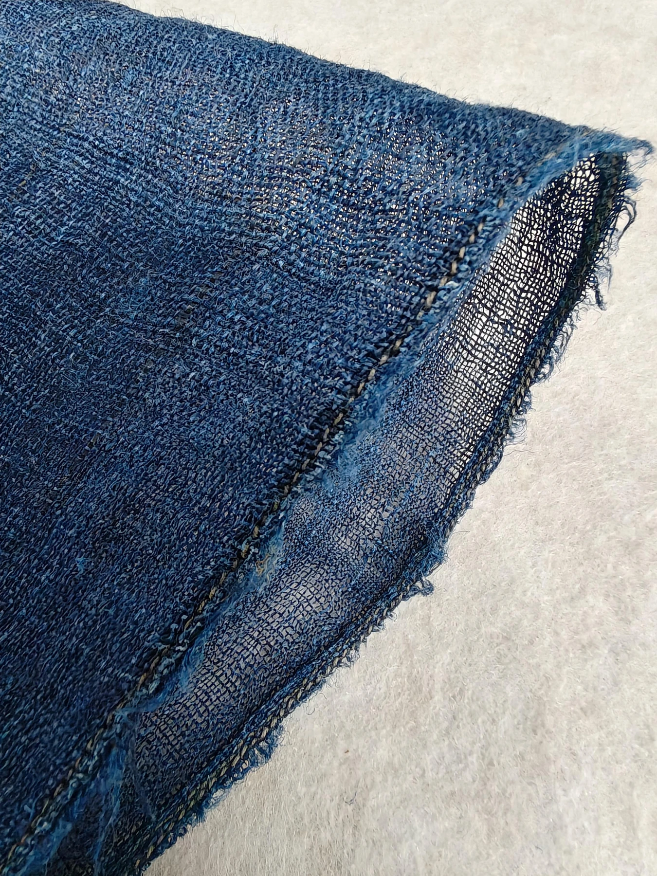 Indigo Mist Ramie — source photograph 7, documenting the same textile.
