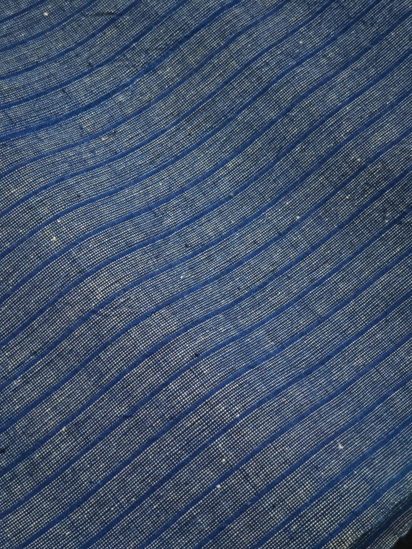 Indigo Grainfield — source photograph 3, documenting the same textile.