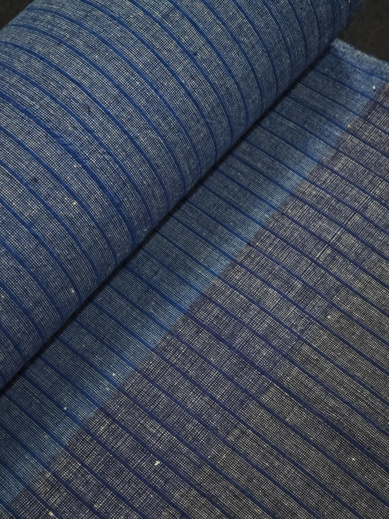 Indigo Grainfield — source photograph 4, documenting the same textile.