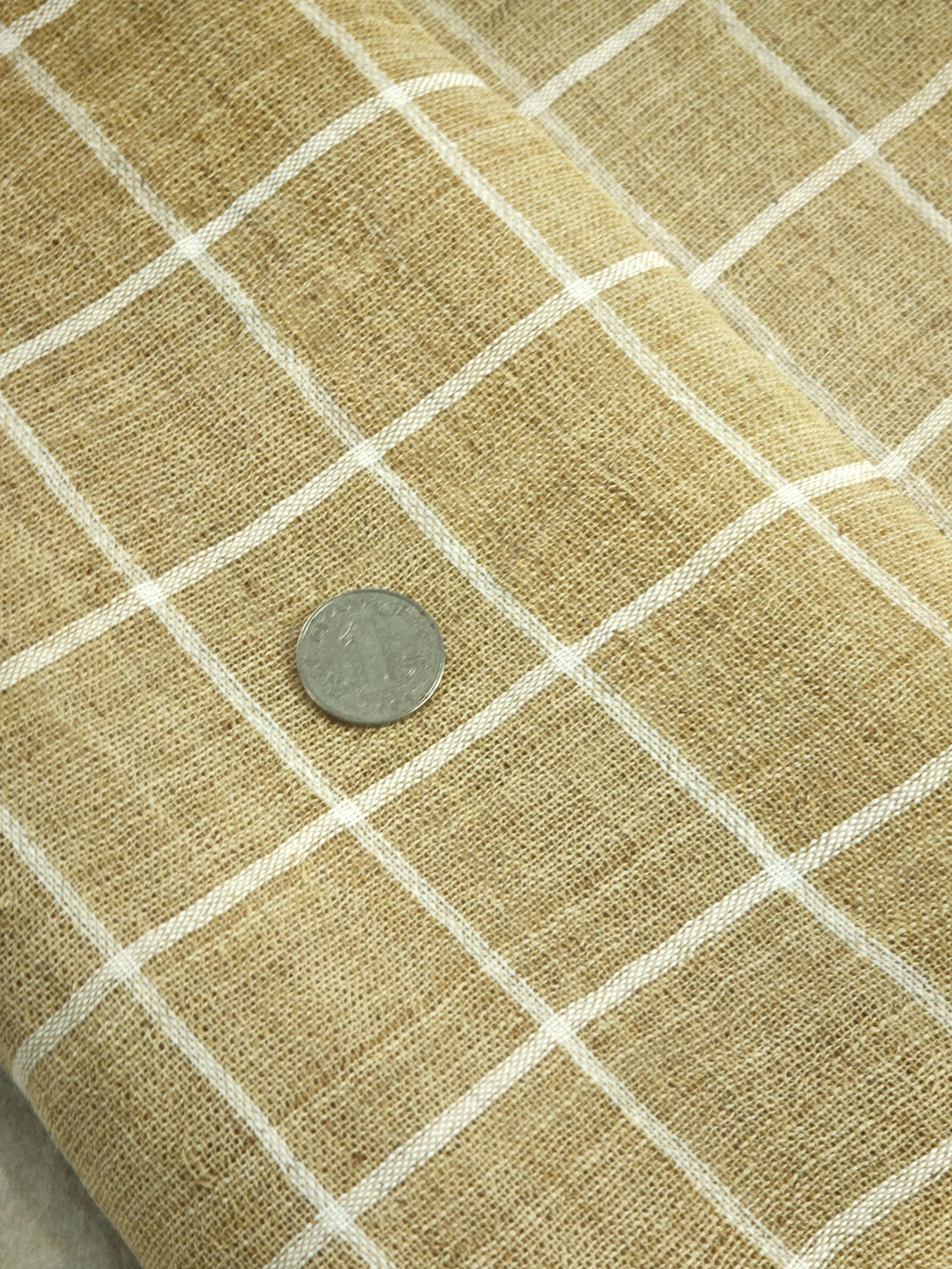 Summer Field Grid — source photograph 8, documenting the same textile.