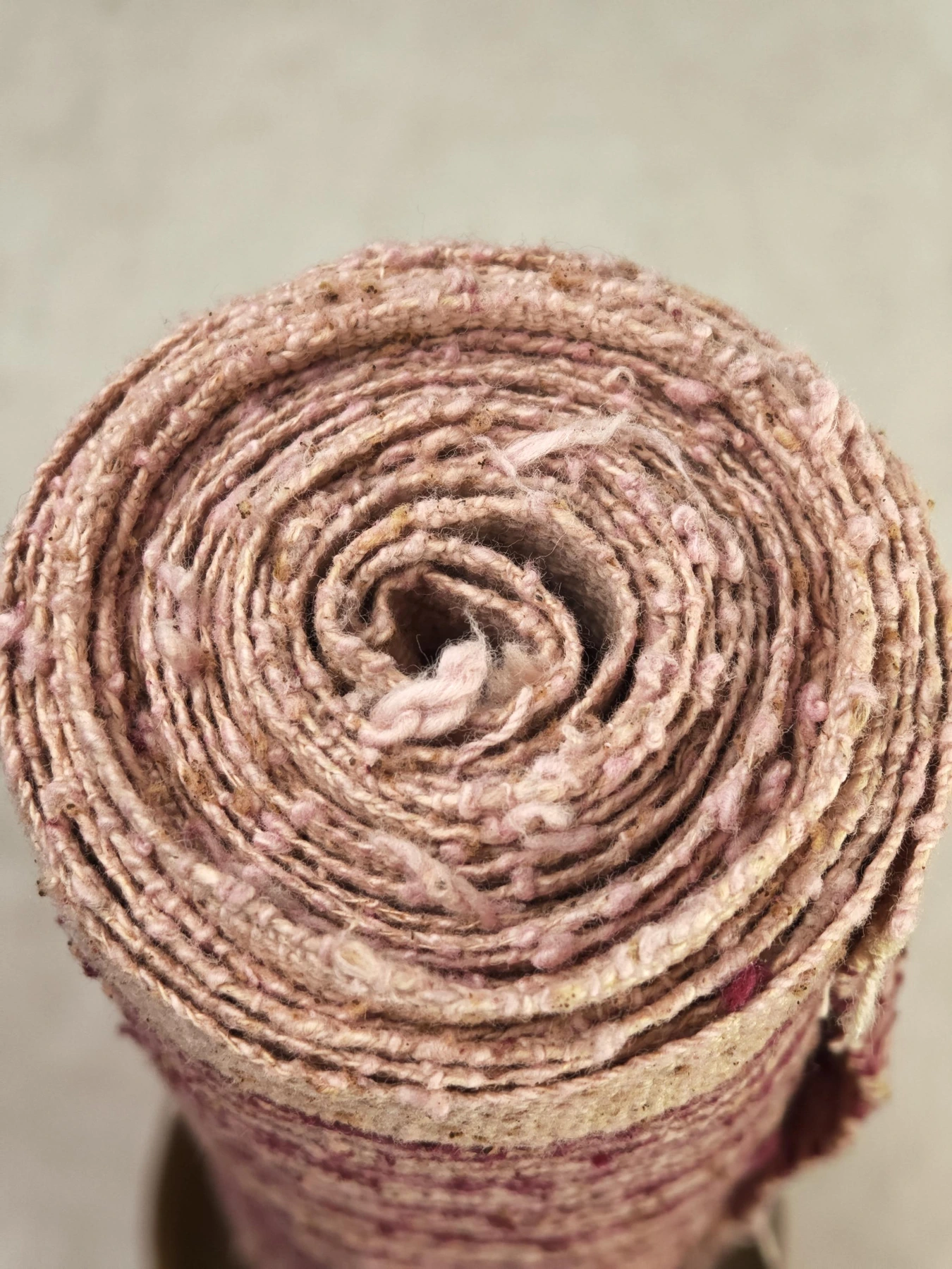 Rustic Jujube Red Stripe — source photograph 6, documenting the same textile.