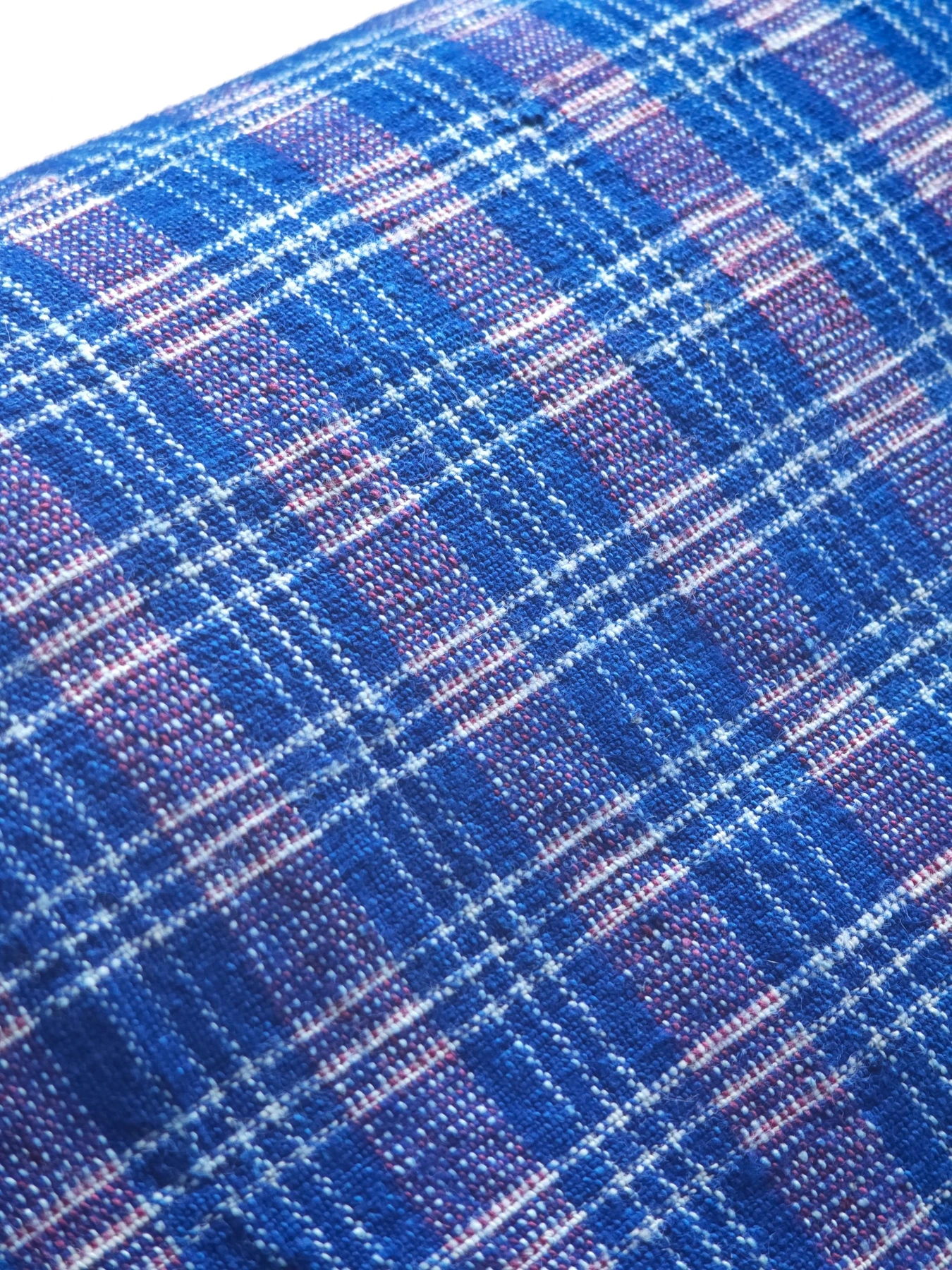 Indigo Osmanthus Lattice — source photograph 6, documenting the same textile.