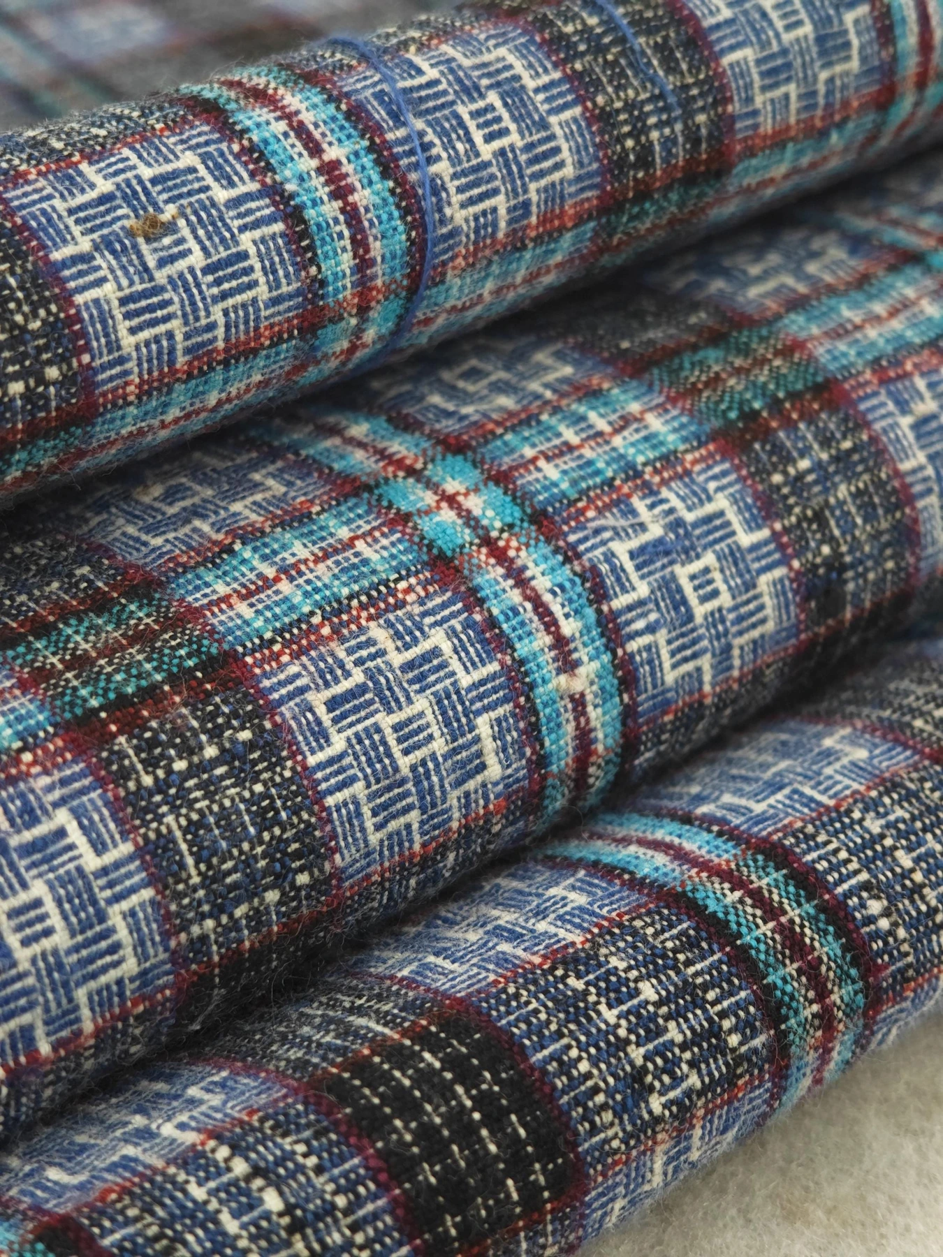 Copper Coin Chain — source photograph 6, documenting the same textile.