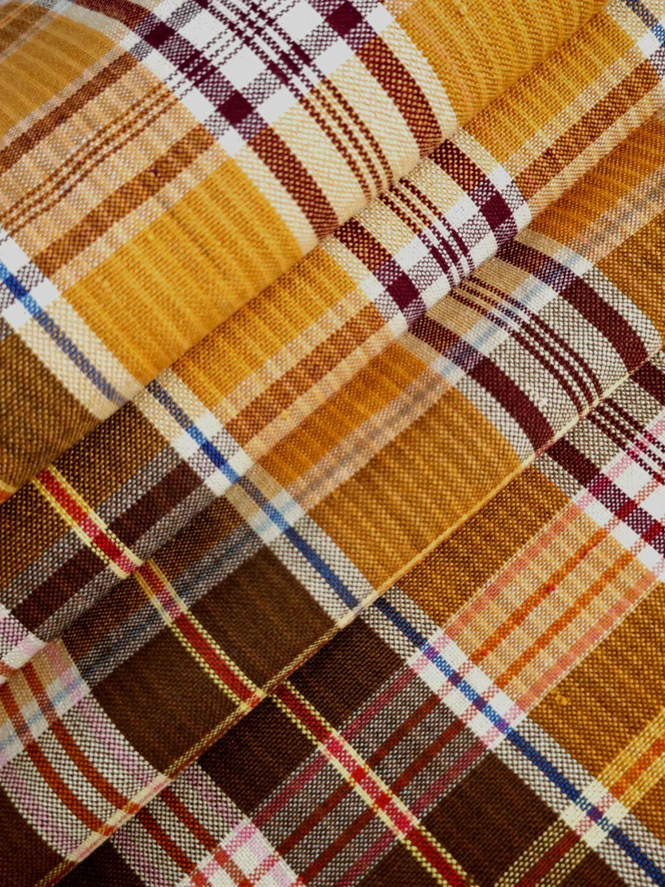Autumn Field Plaid — source photograph 2, documenting the same textile.