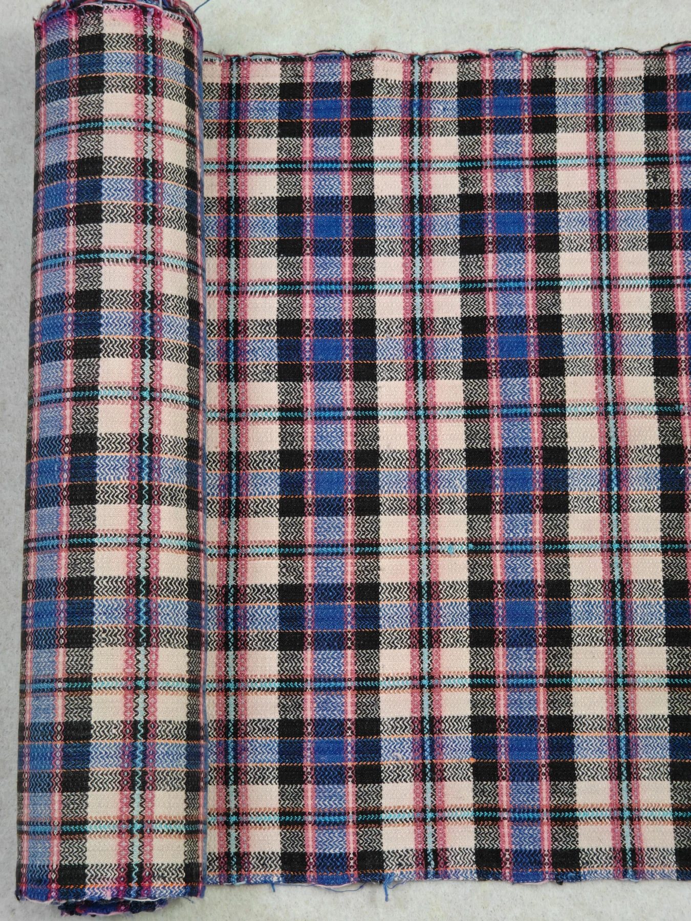 Blush River Lattice — source photograph 6, documenting the same textile.