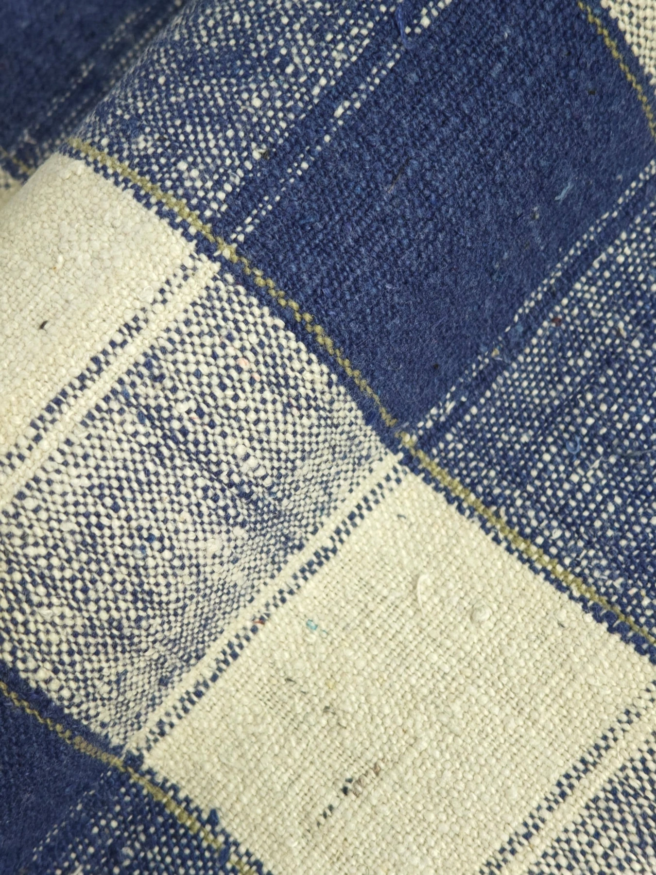 Blue Tofu Blocks — source photograph 3, documenting the same textile.