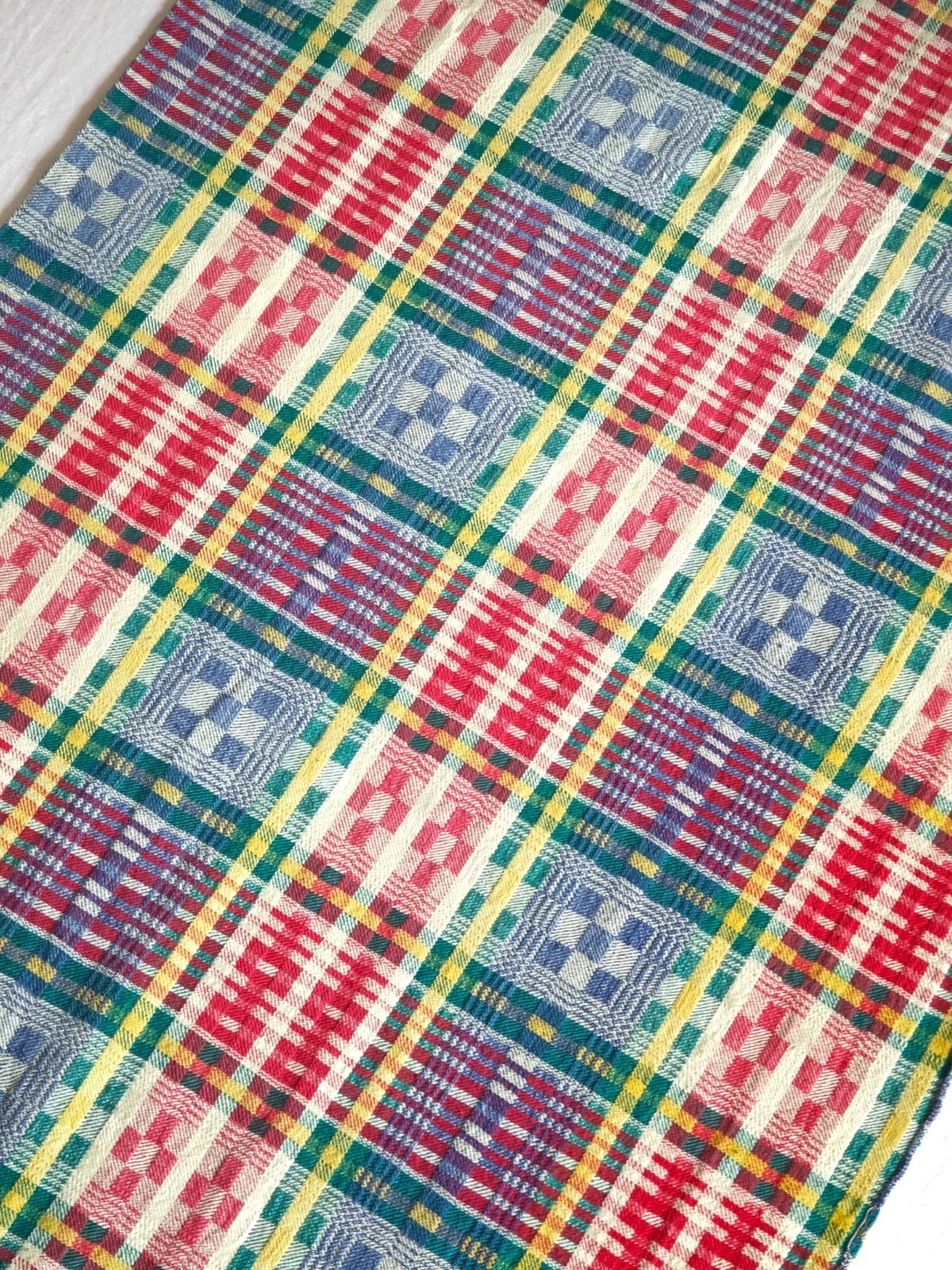 Double Joy Plaid — Shandong Lu Jin Wedding Cloth