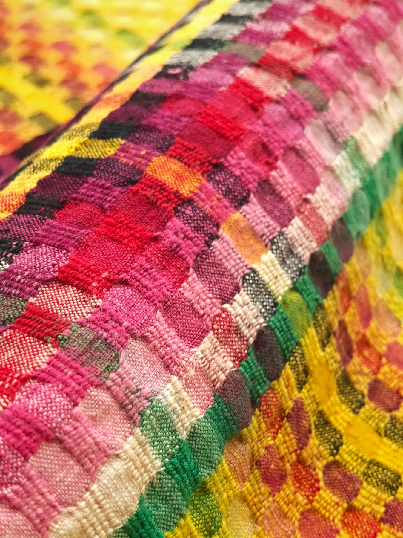 Golden Mosaic — source photograph 3, documenting the same textile.