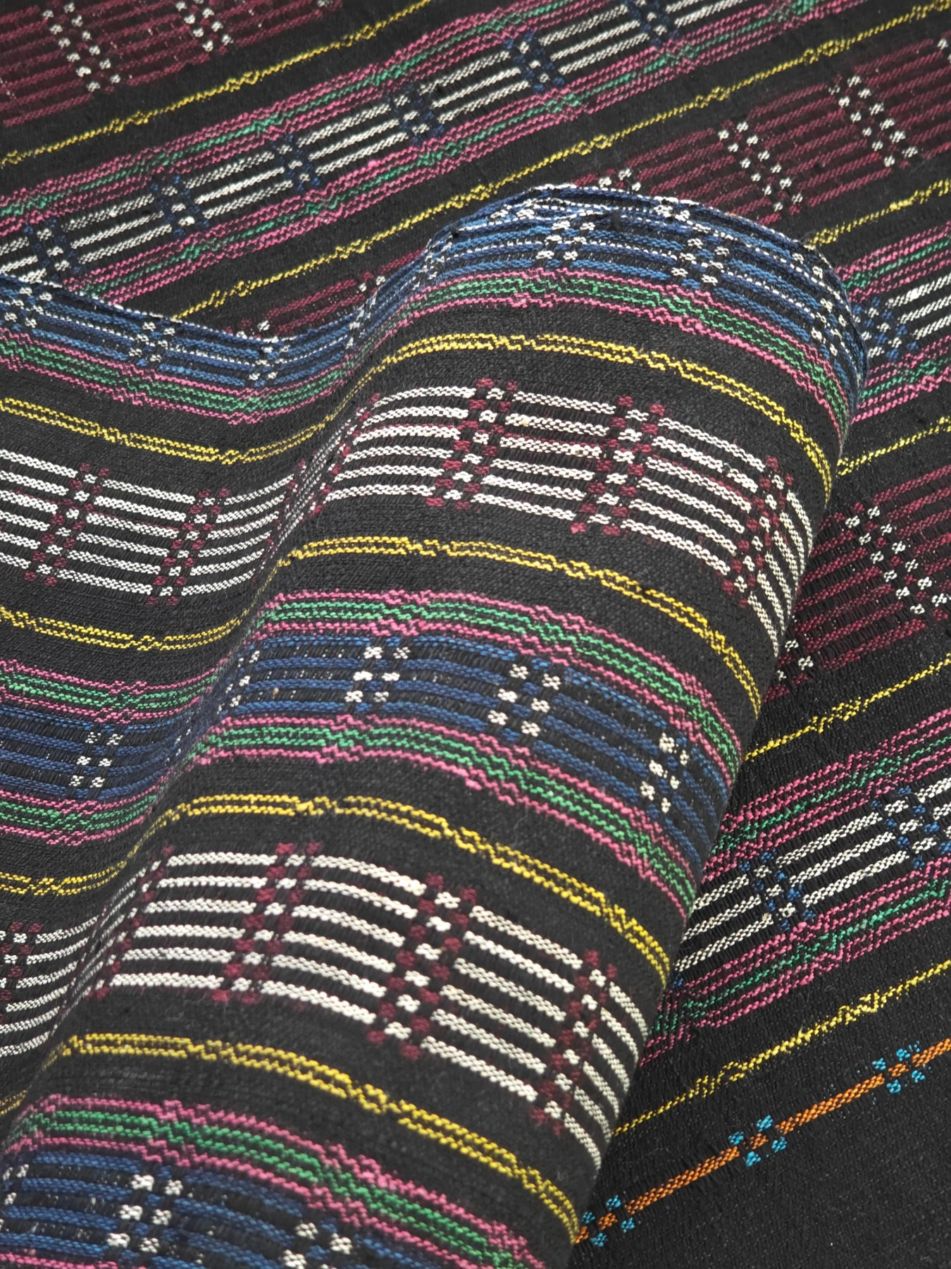 Dark Bloom — source photograph 7, documenting the same textile.