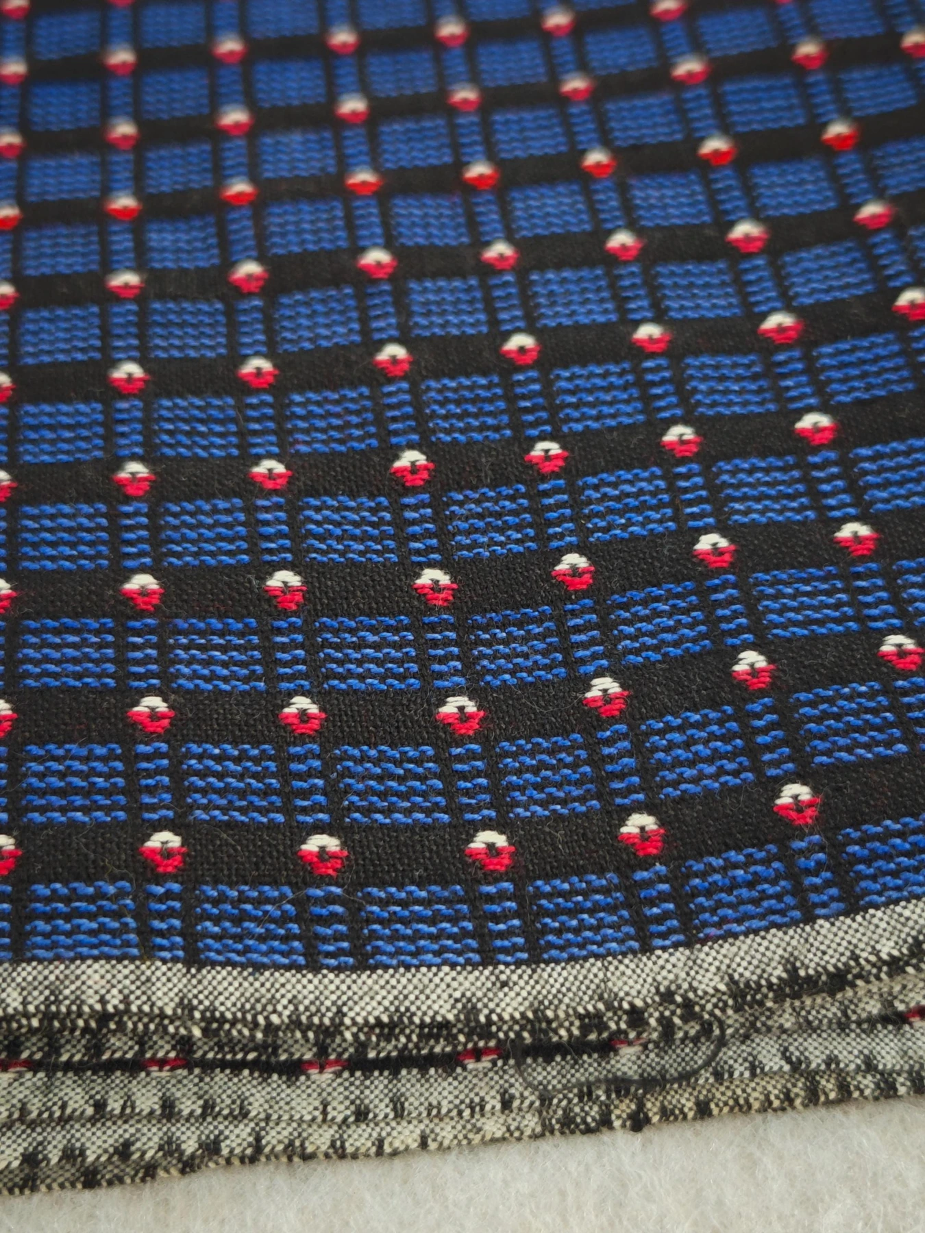 Sunrise — source photograph 6, documenting the same textile.